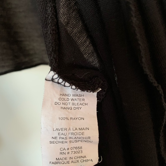 Sheer Rayon Cardigan (US M) - Picture 4 of 5